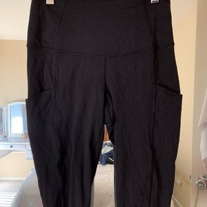 The North Face Black Leggings with Pockets